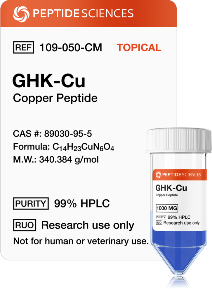 GHK-Cu 1gram (Copper Peptide) (1000mg)