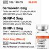 Sermorelin, GHRP-6, GHRP-2 9mg (Blend)